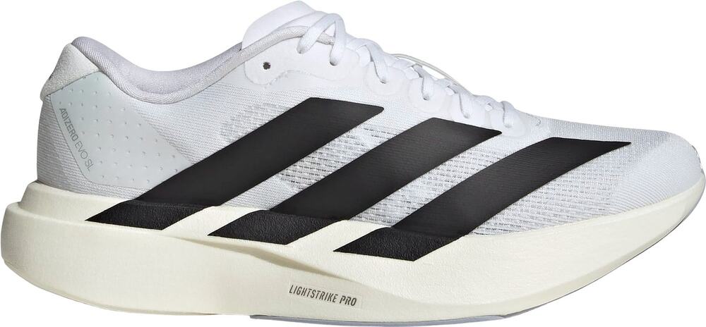 NWT Adidas Women's Adizero Evo SL W FTWR whiteCore Black/FTWR White 6.5 US